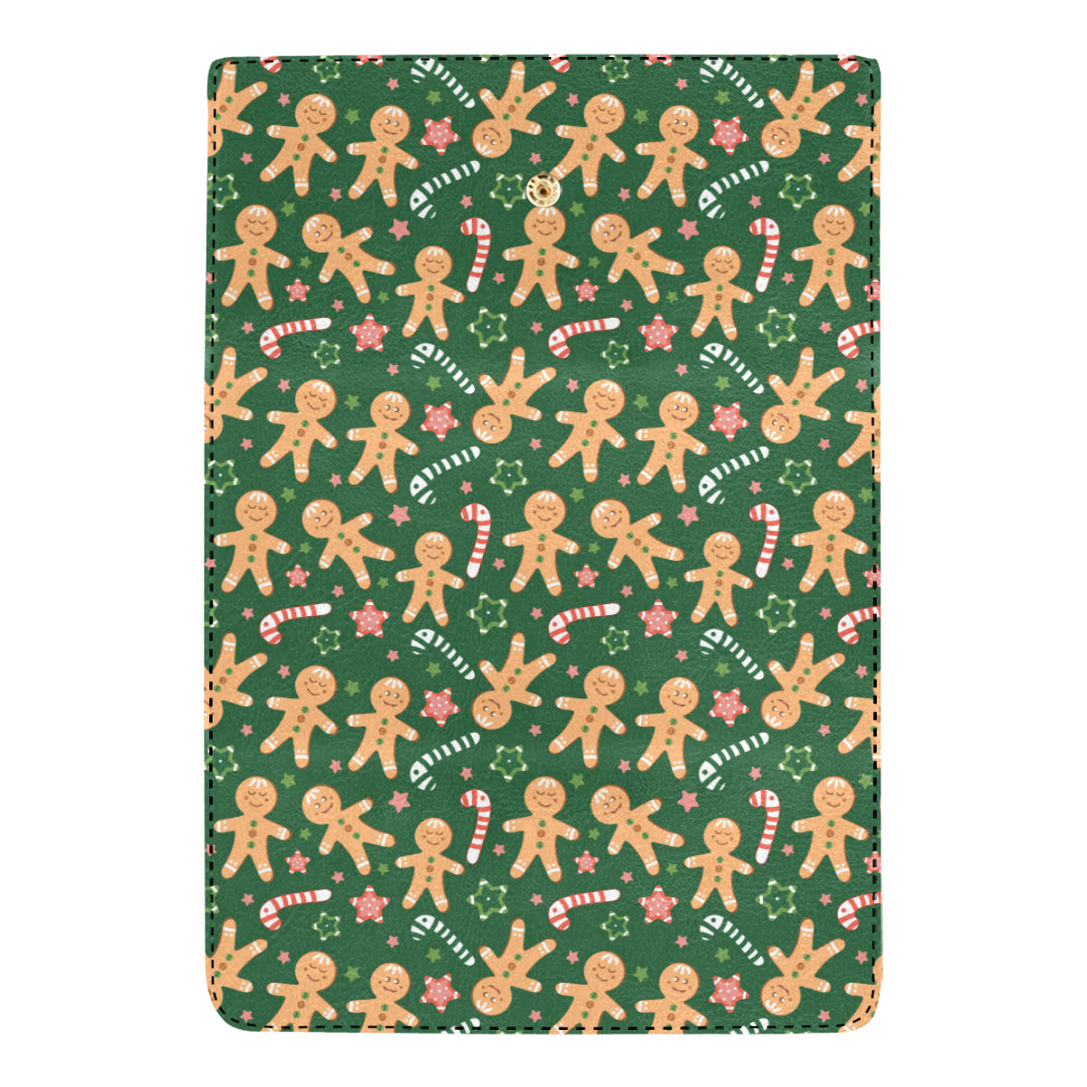 Gingerbread Pattern Print Design 04 Women's Trifold Wallet