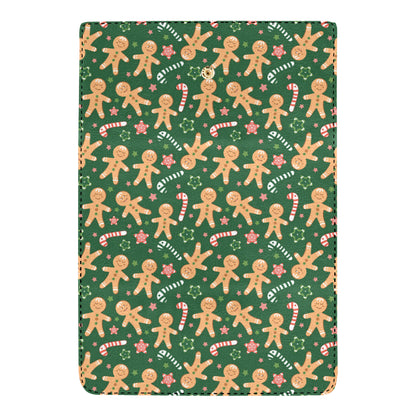 Gingerbread Pattern Print Design 04 Women's Trifold Wallet