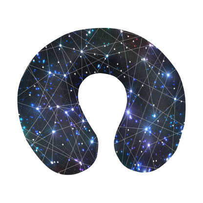 Cosmic Pattern Print Design 01 U-Shaped Travel Neck Pillow