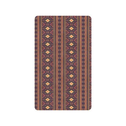 Southwest Ethnic Design Themed Print Rubber Doormat