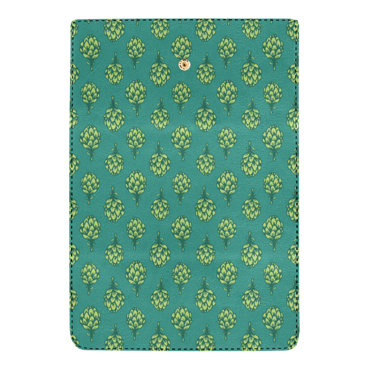 Artichoke Pattern Print Design 04 Women's Trifold Wallet
