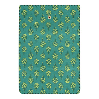 Artichoke Pattern Print Design 04 Women's Trifold Wallet