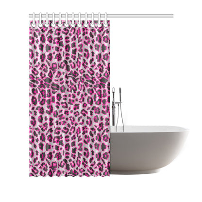 Leopard Pattern Print Design 02 Shower Curtain