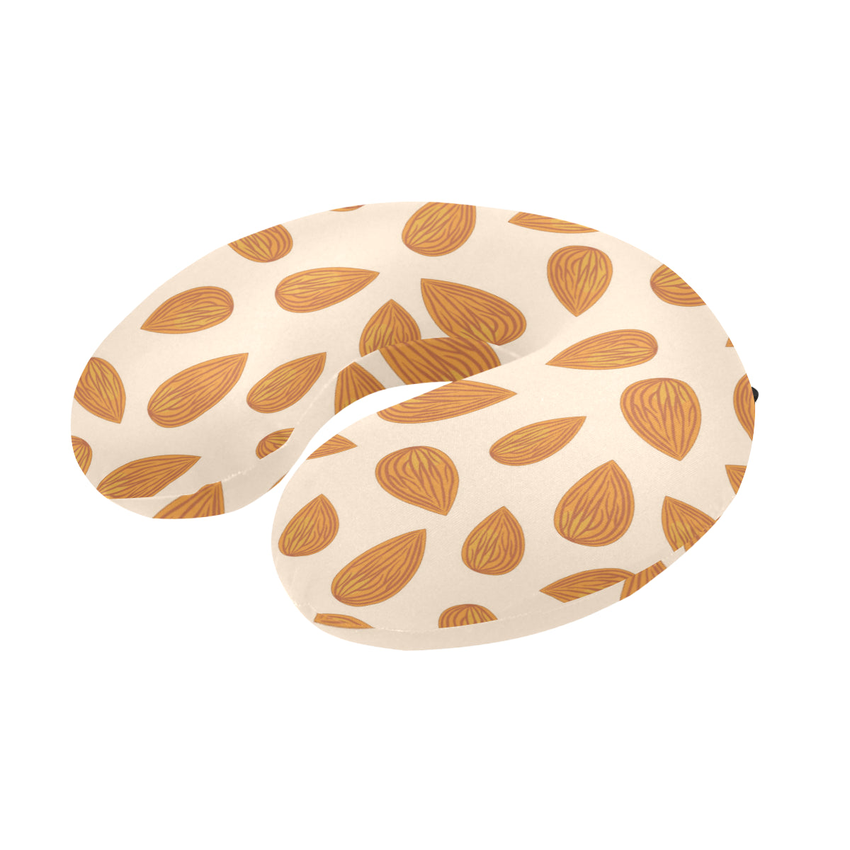 Almond Pattern Print Design 03 U-Shaped Travel Neck Pillow