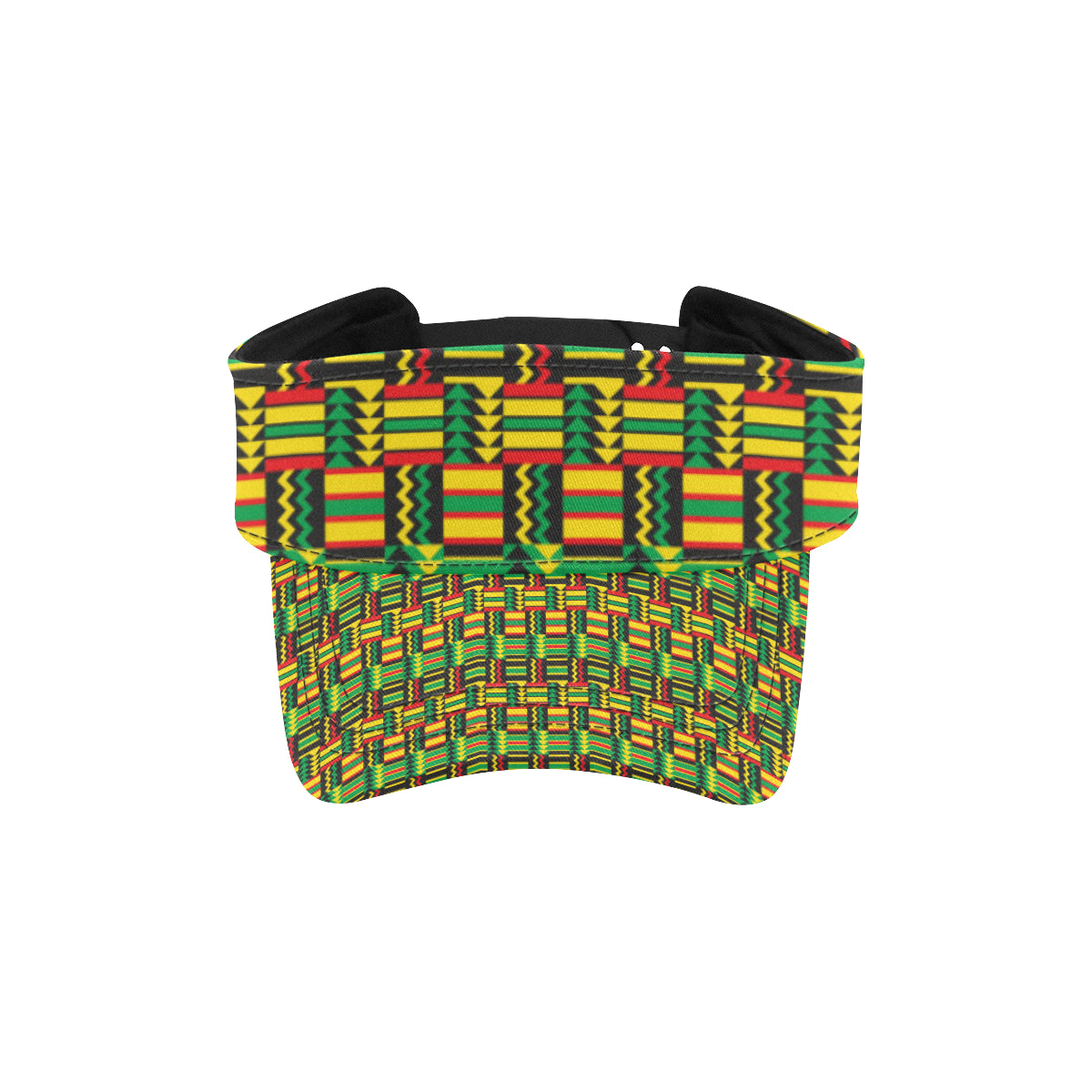 African Zip Zag Print Pattern Unisex Sun Visor
