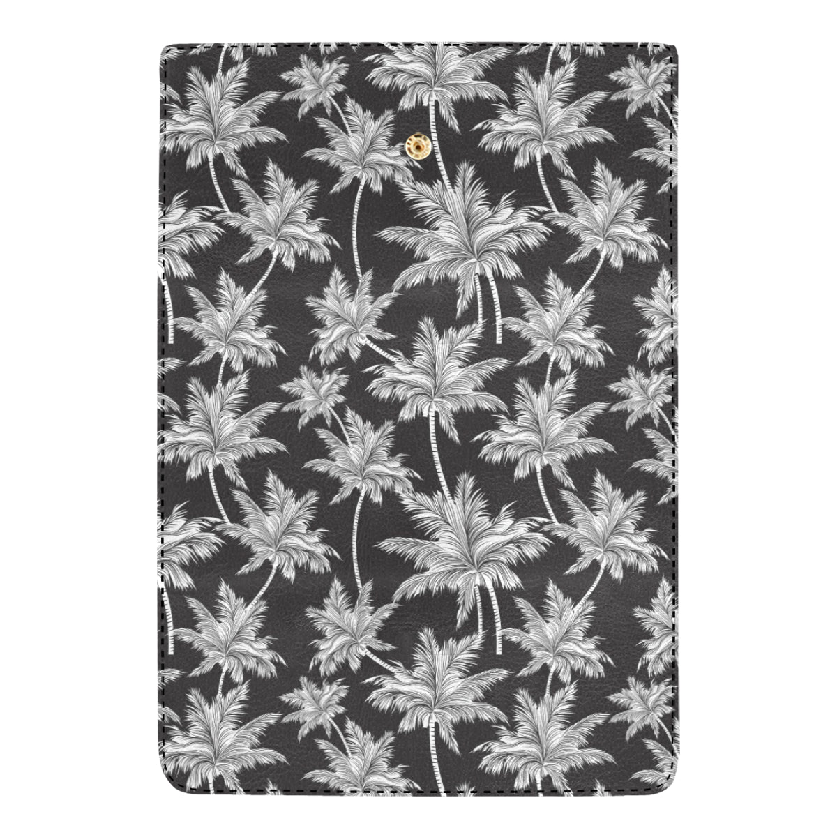 Palm Tree Pattern Print Design PT03 Women's Trifold Wallet