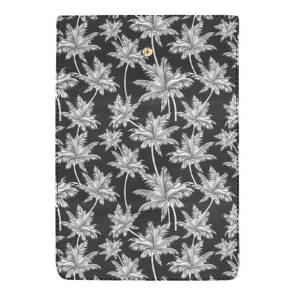 Palm Tree Pattern Print Design PT03 Women's Trifold Wallet