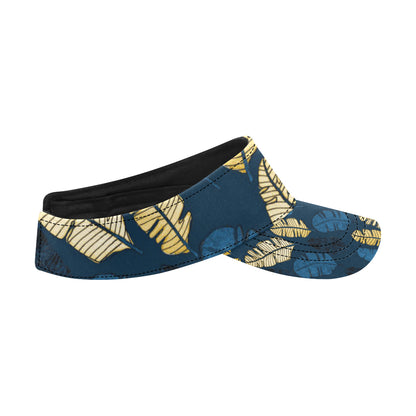 Banana Leaf Pattern Print Design BL09 Unisex Sun Visor