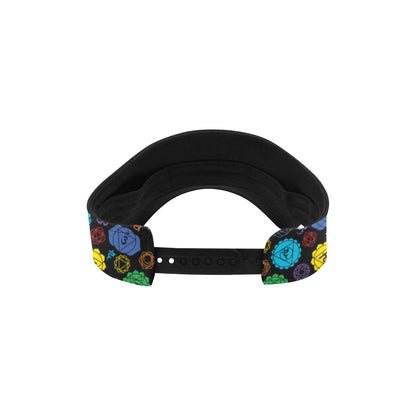 Chakra Pattern Print Design 01 Unisex Sun Visor