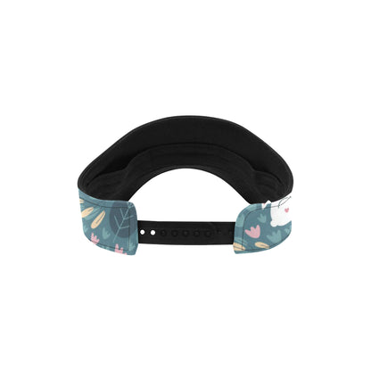 Rabbit Pattern Print Design RB013 Unisex Sun Visor