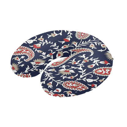 Paisley Pattern Print Design A05 U-Shaped Travel Neck Pillow