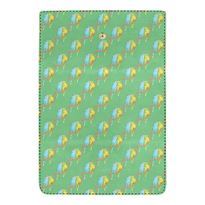 Budgerigar Pattern Print Design 01 Women's Trifold Wallet