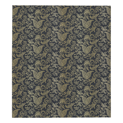 Brocade Pattern Print Design 04 Premium Quilt