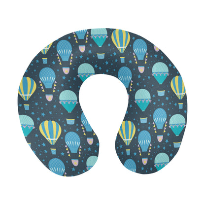 Ballon Pattern Print Design 06 U-Shaped Travel Neck Pillow