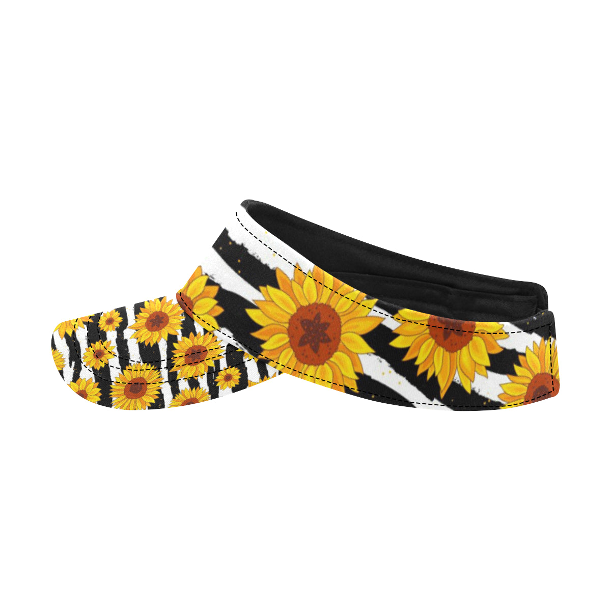 Sunflower Pattern Print Design SF010 Unisex Sun Visor