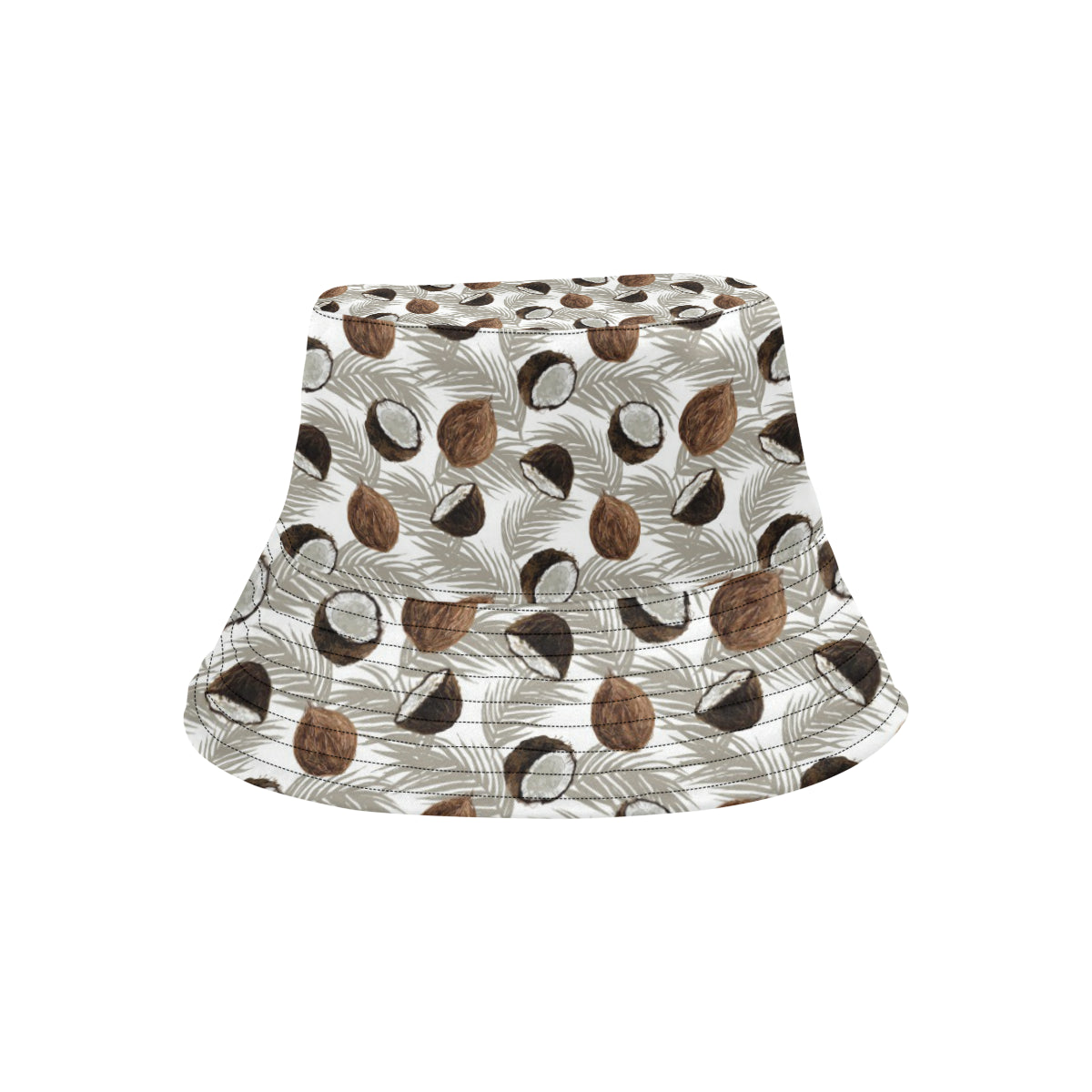Coconut Pattern Print Design CN03 Unisex Bucket Hat