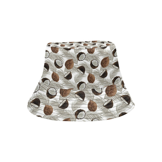 Coconut Pattern Print Design CN03 Unisex Bucket Hat