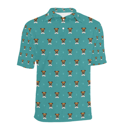 Boxers Pattern Print Design 03 Men Polo Shirt