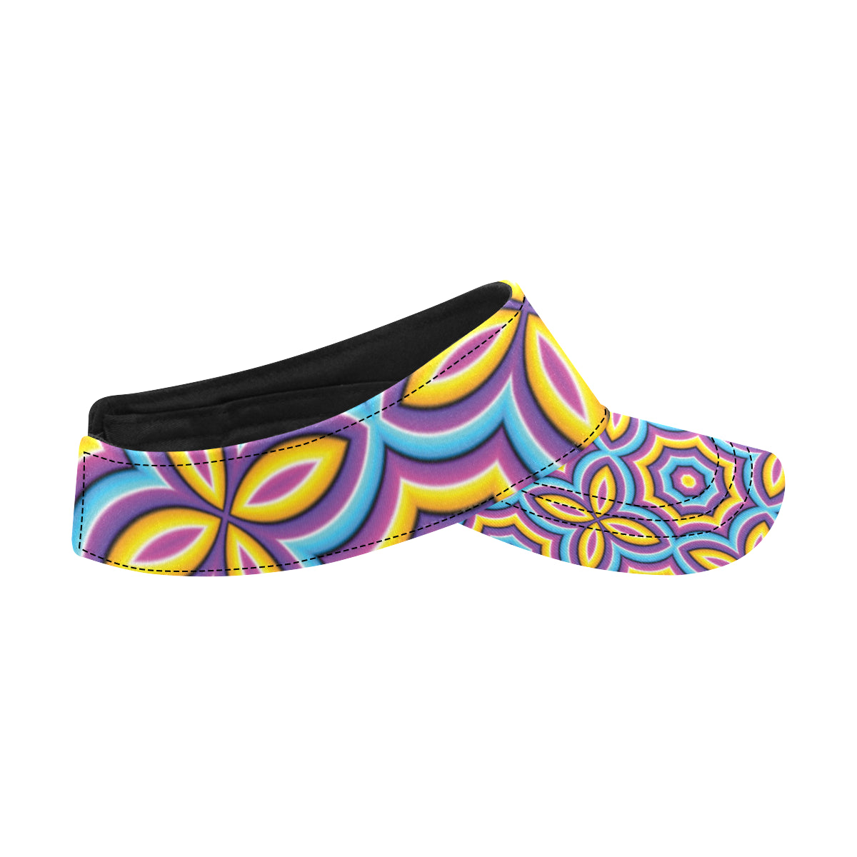 Optical illusion Pattern Print Design A03 Unisex Sun Visor