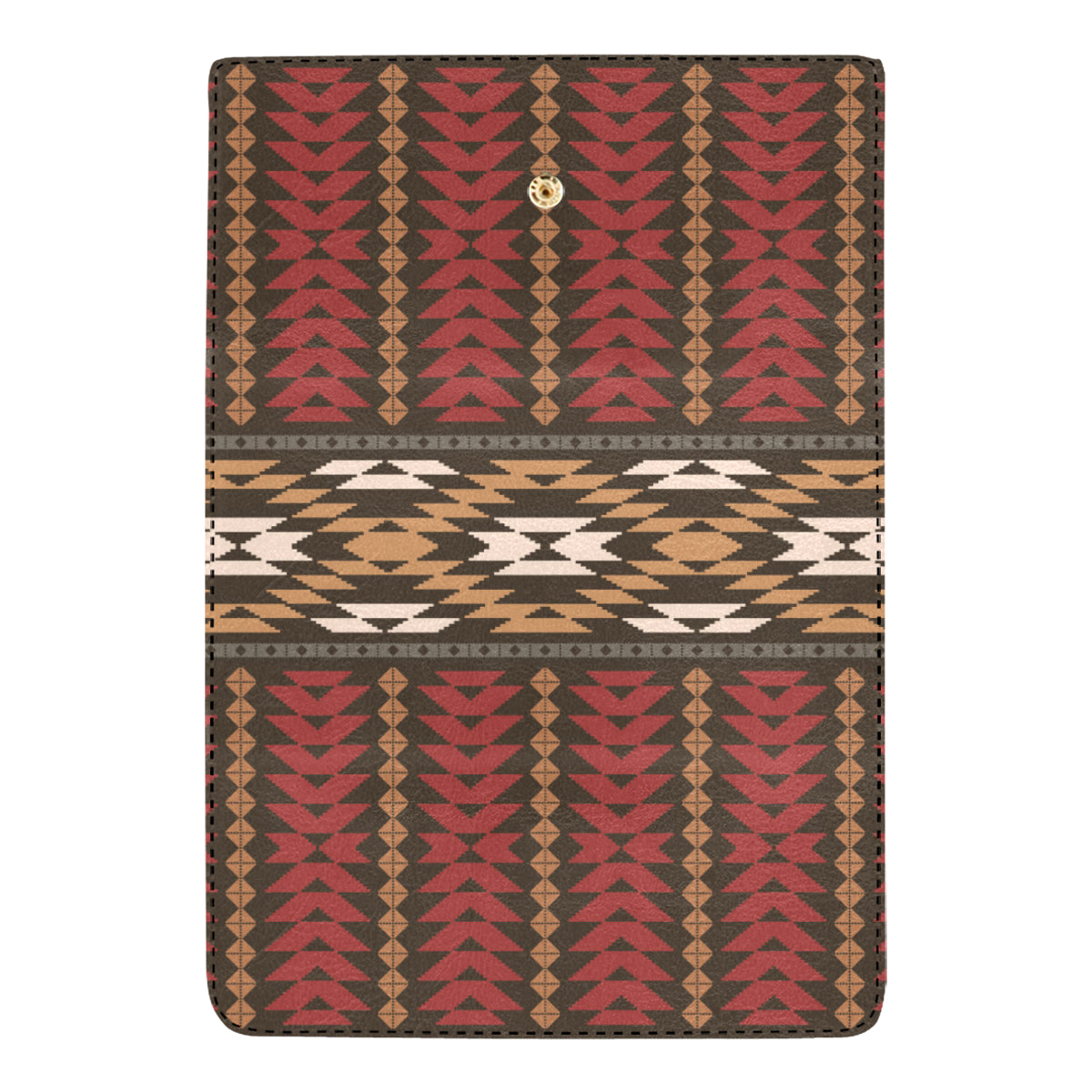Native Pattern Print Design A02 Women's Trifold Wallet