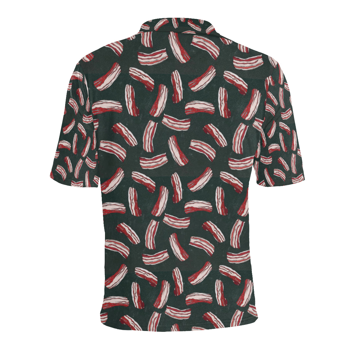Bacon Pattern Print Design 02 Men Polo Shirt