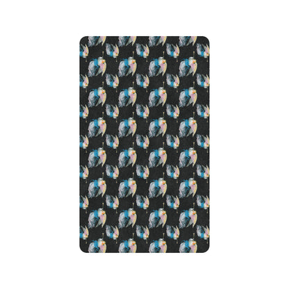 Angel with Wings Beautiful Design Print Rubber Doormat