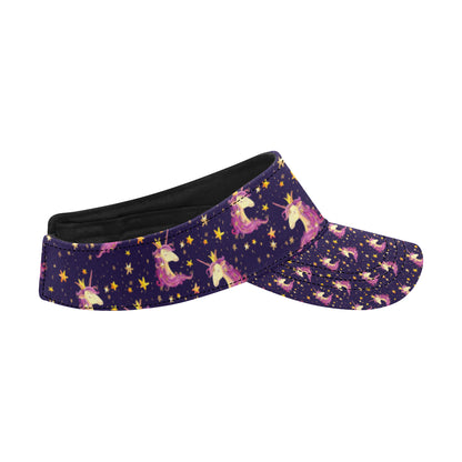 Unicorn Princess Star Sparkle Unisex Sun Visor