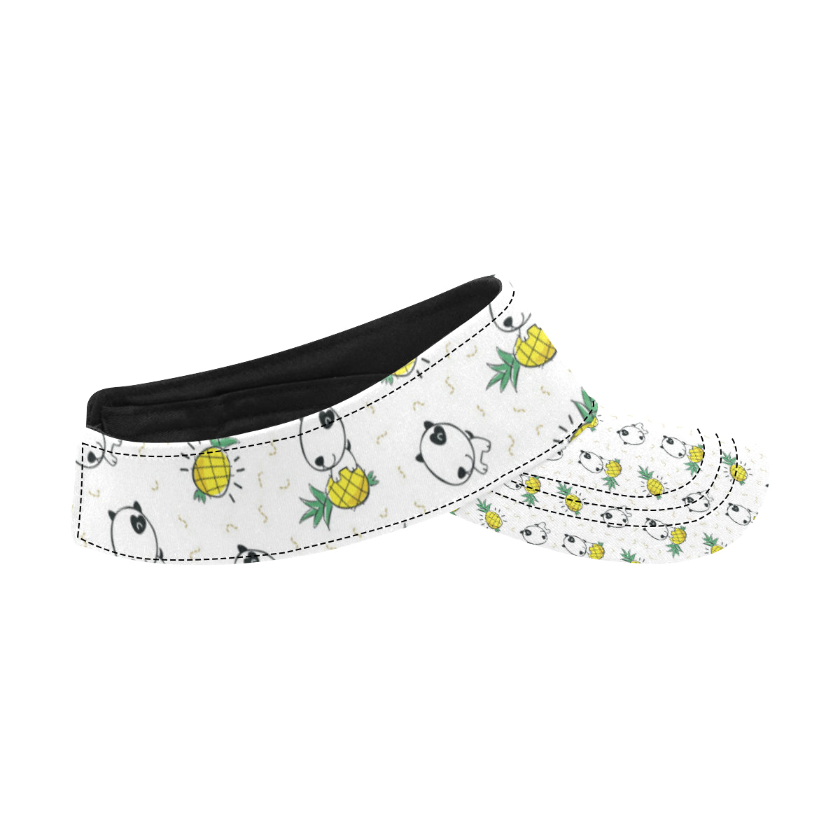 Bull Terriers Pattern Print Design 05 Unisex Sun Visor