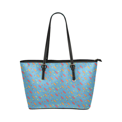 Phlebotomist Medical Pattern Leather Tote Bag