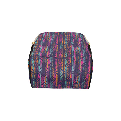 Line Tribal Aztec Diaper Bag Backpack