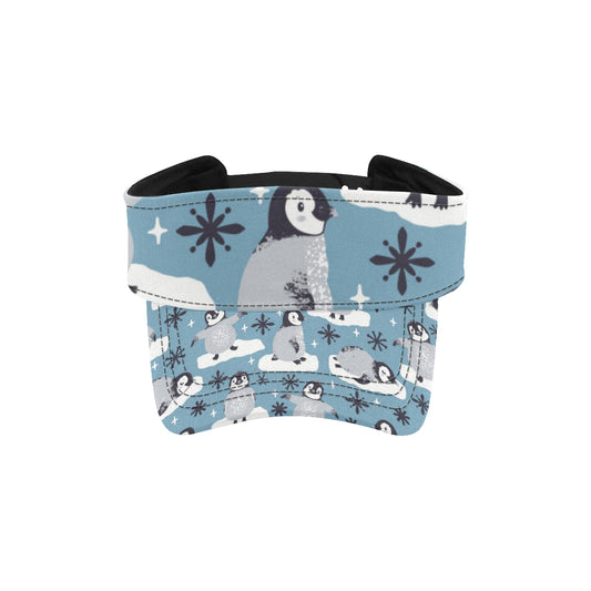 Penguin Pattern Print Design A05 Unisex Sun Visor