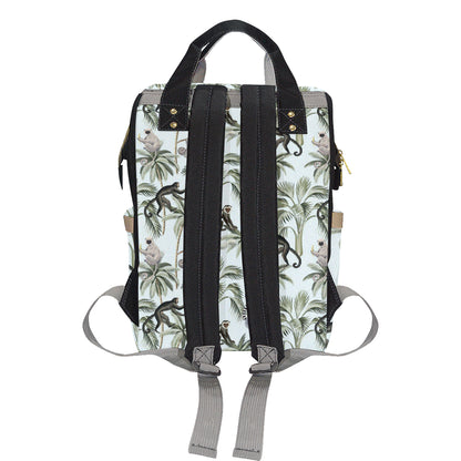 Rainforest Pattern Print Design RF04 Diaper Bag Backpack