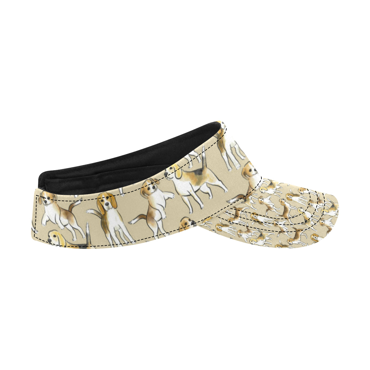 Beagle Pattern Print Design 04 Unisex Sun Visor