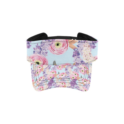 Lilac Pattern Print Design LI03 Unisex Sun Visor