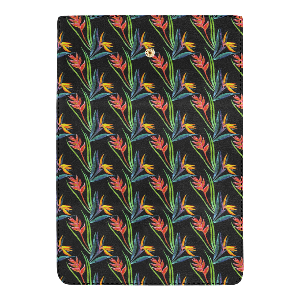 Heliconia Pattern Print Design HL04 Women's Trifold Wallet