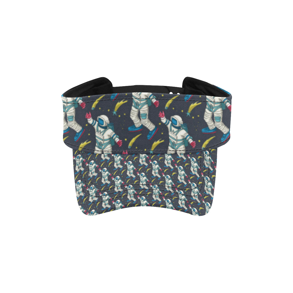 Astronaut Pattern Print Design 04 Unisex Sun Visor