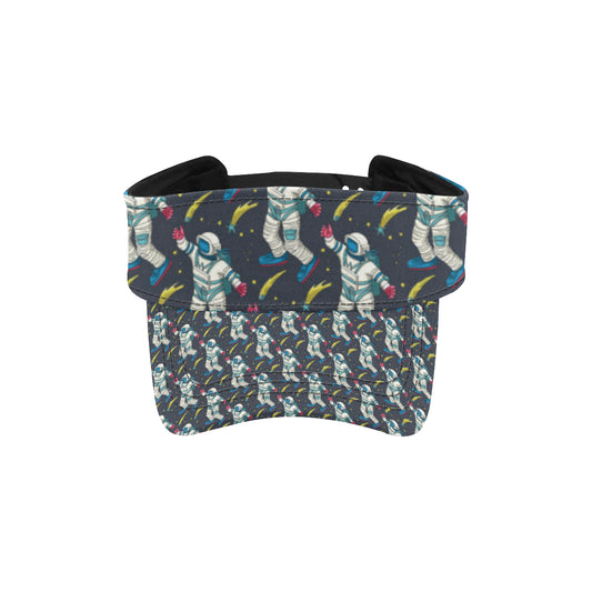 Astronaut Pattern Print Design 04 Unisex Sun Visor