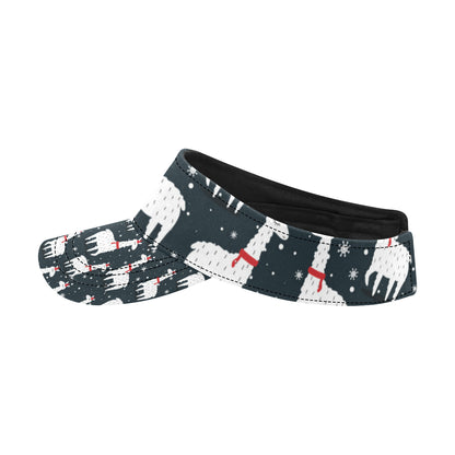 Alpaca Pattern Print Design 04 Unisex Sun Visor