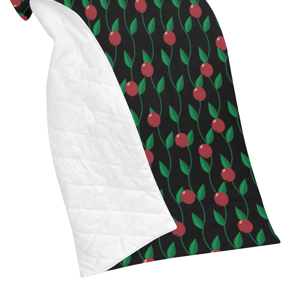 Cranberry Pattern Print Design CB01 Premium Quilt