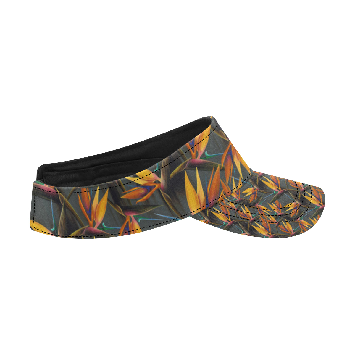 Bird Of Paradise Pattern Print Design 01 Unisex Sun Visor