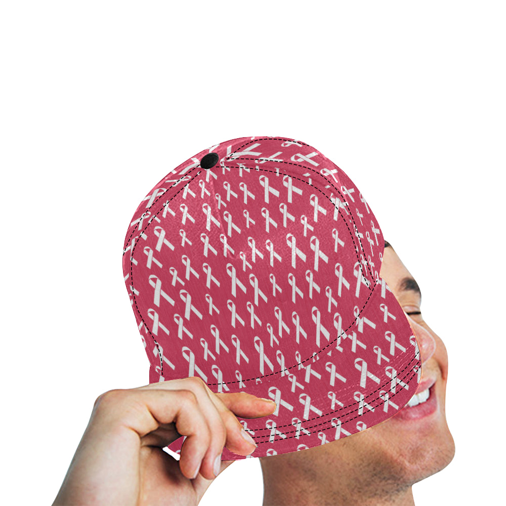 Breast Cancer Awareness Symbol Snapback Cap