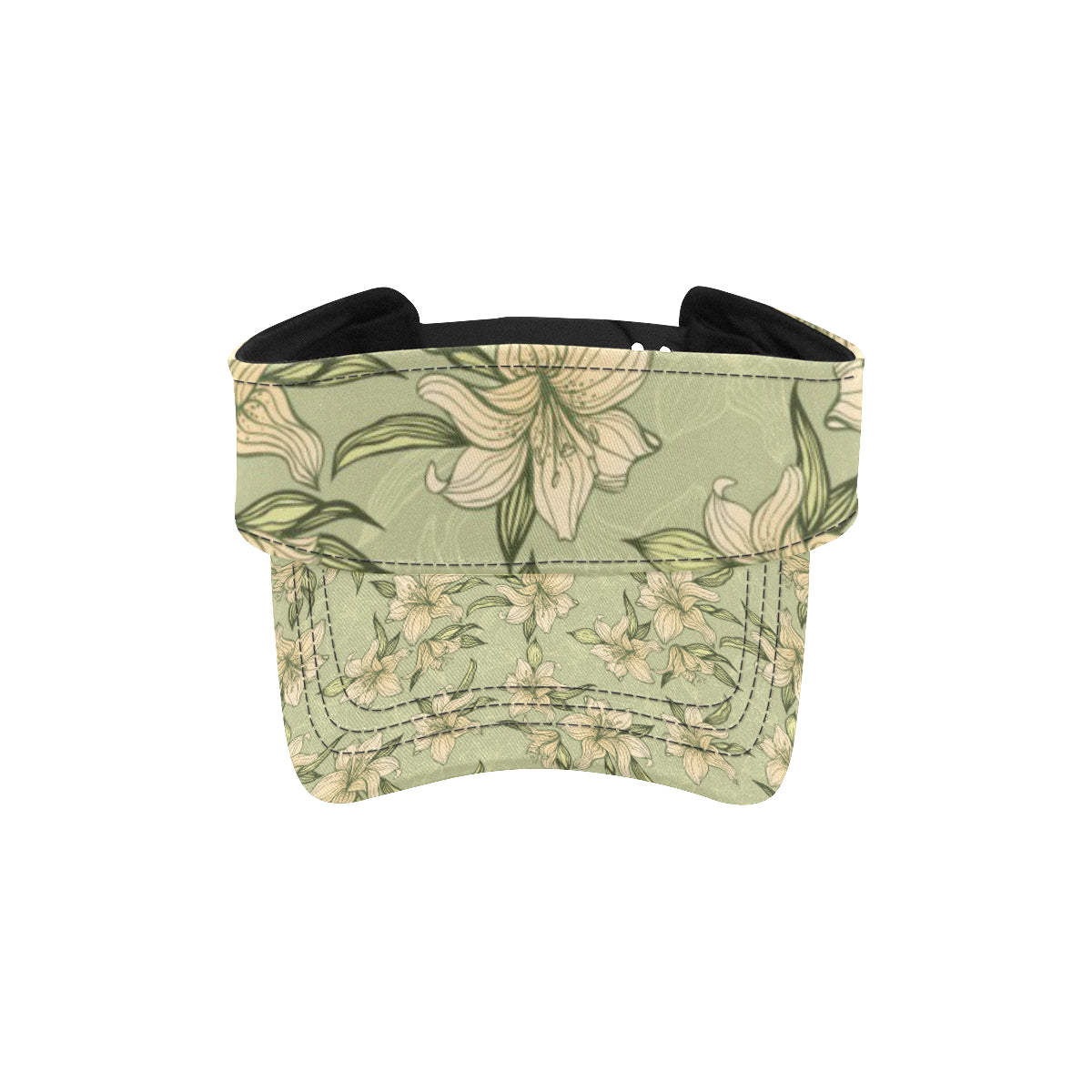 Lily Pattern Print Design LY06 Unisex Sun Visor