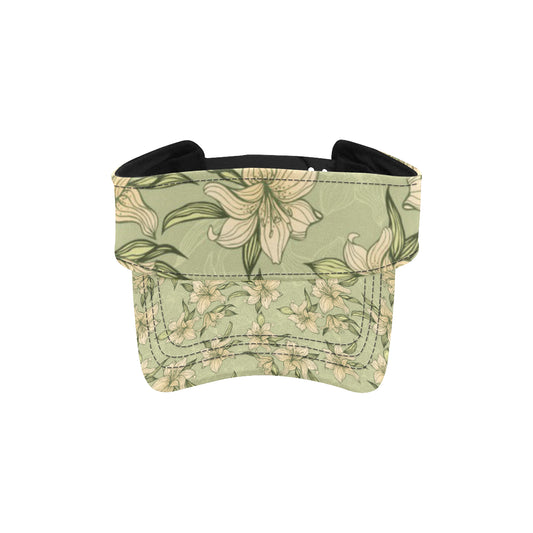 Lily Pattern Print Design LY06 Unisex Sun Visor