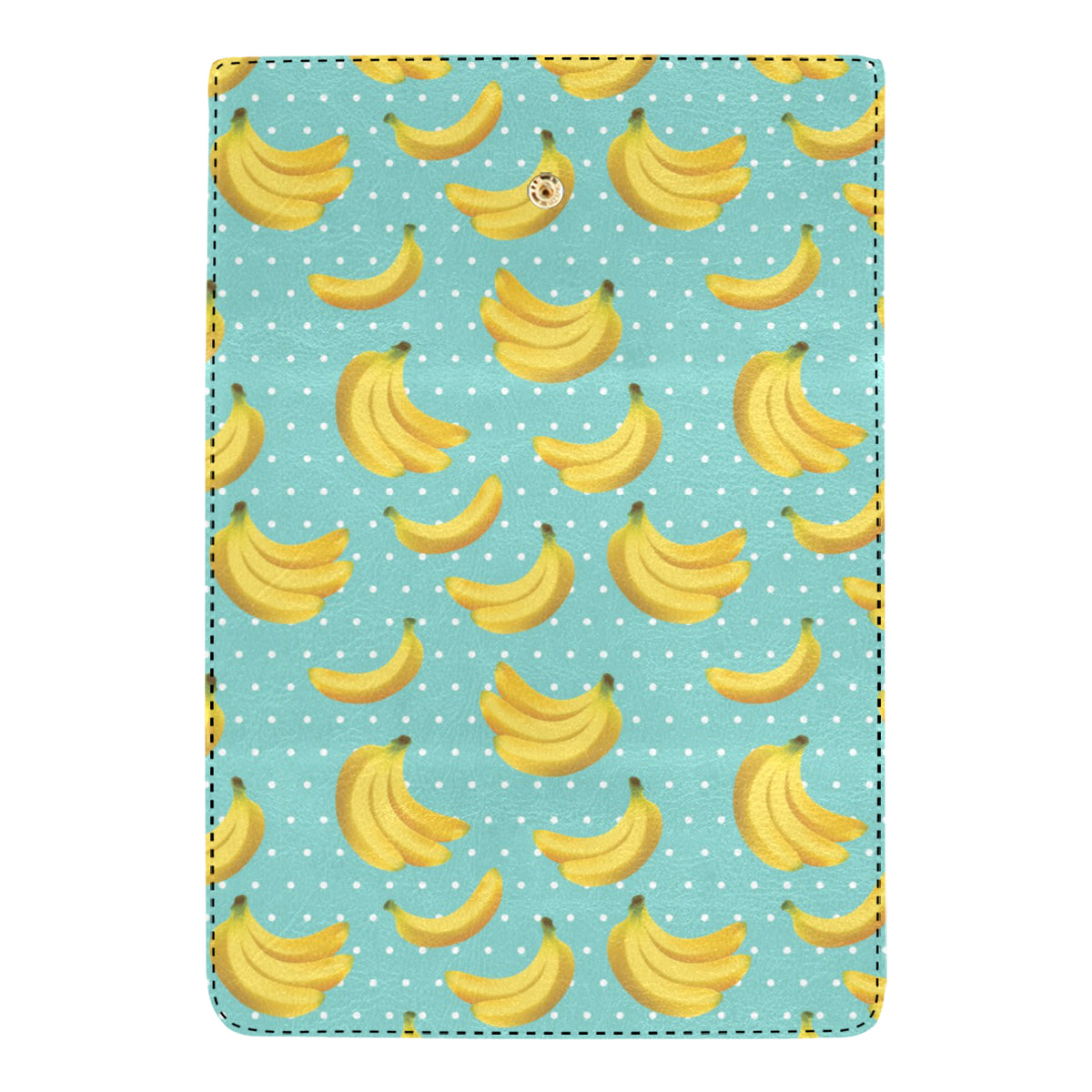 Banana Pattern Print Design BA02 Women's Trifold Wallet