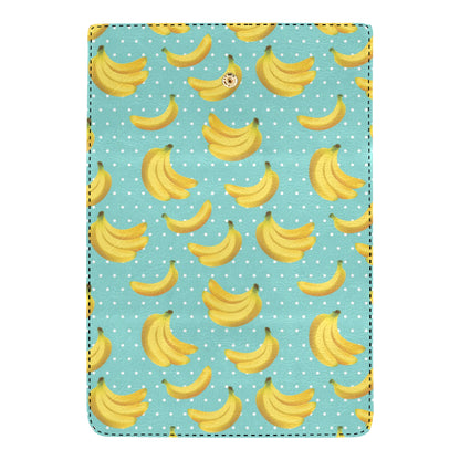 Banana Pattern Print Design BA02 Women's Trifold Wallet
