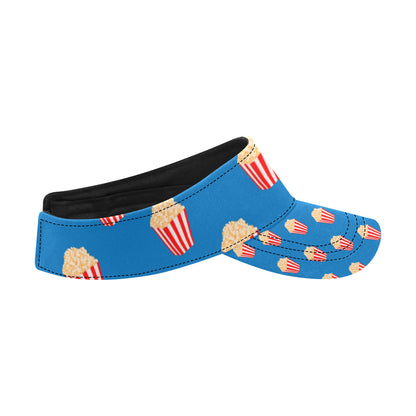 Popcorn Pattern Print Design A04 Unisex Sun Visor