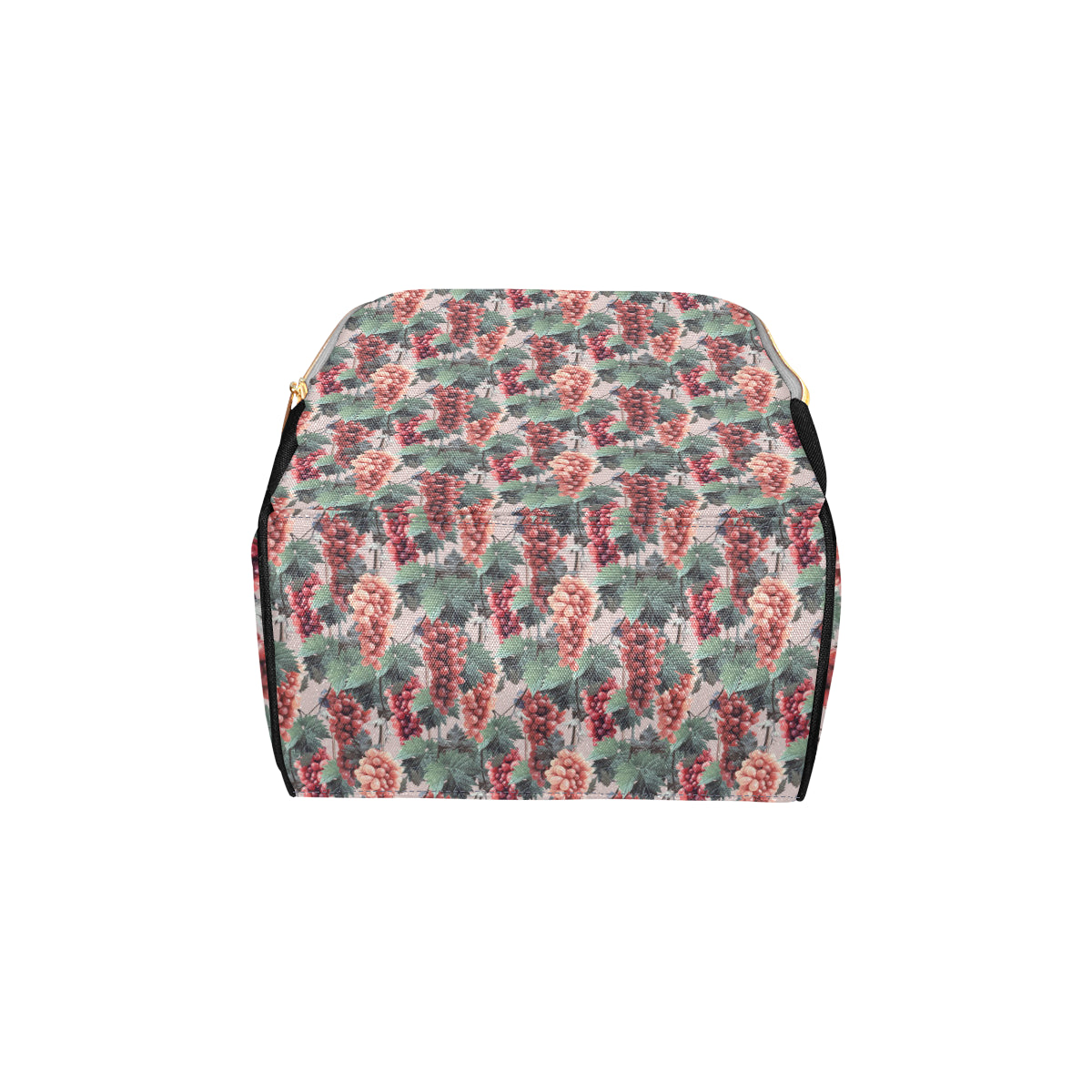 Grape Pattern Print Design GP01 Diaper Bag Backpack