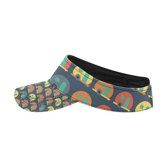 Camper Pattern Print Design 02 Unisex Sun Visor