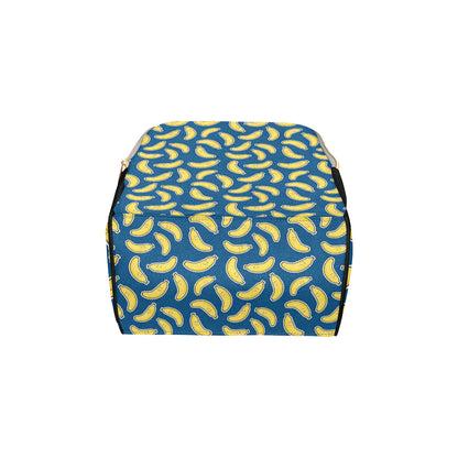 Banana Pattern Print Design BA03 Diaper Bag Backpack