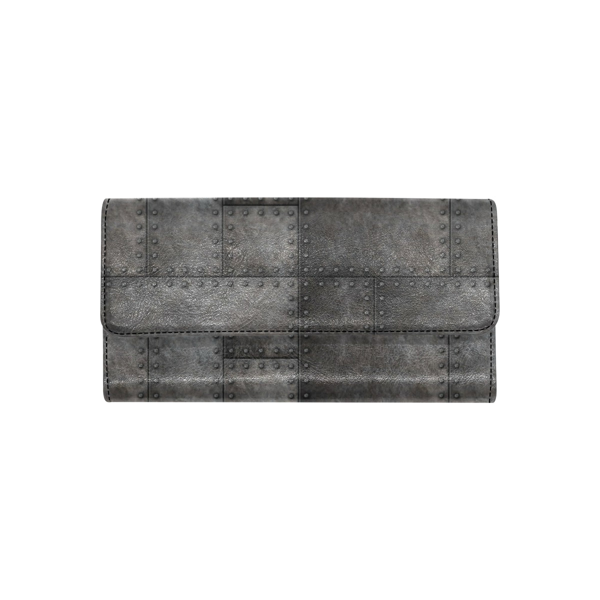 Armor Pattern Print Design 02 Women's Trifold Wallet